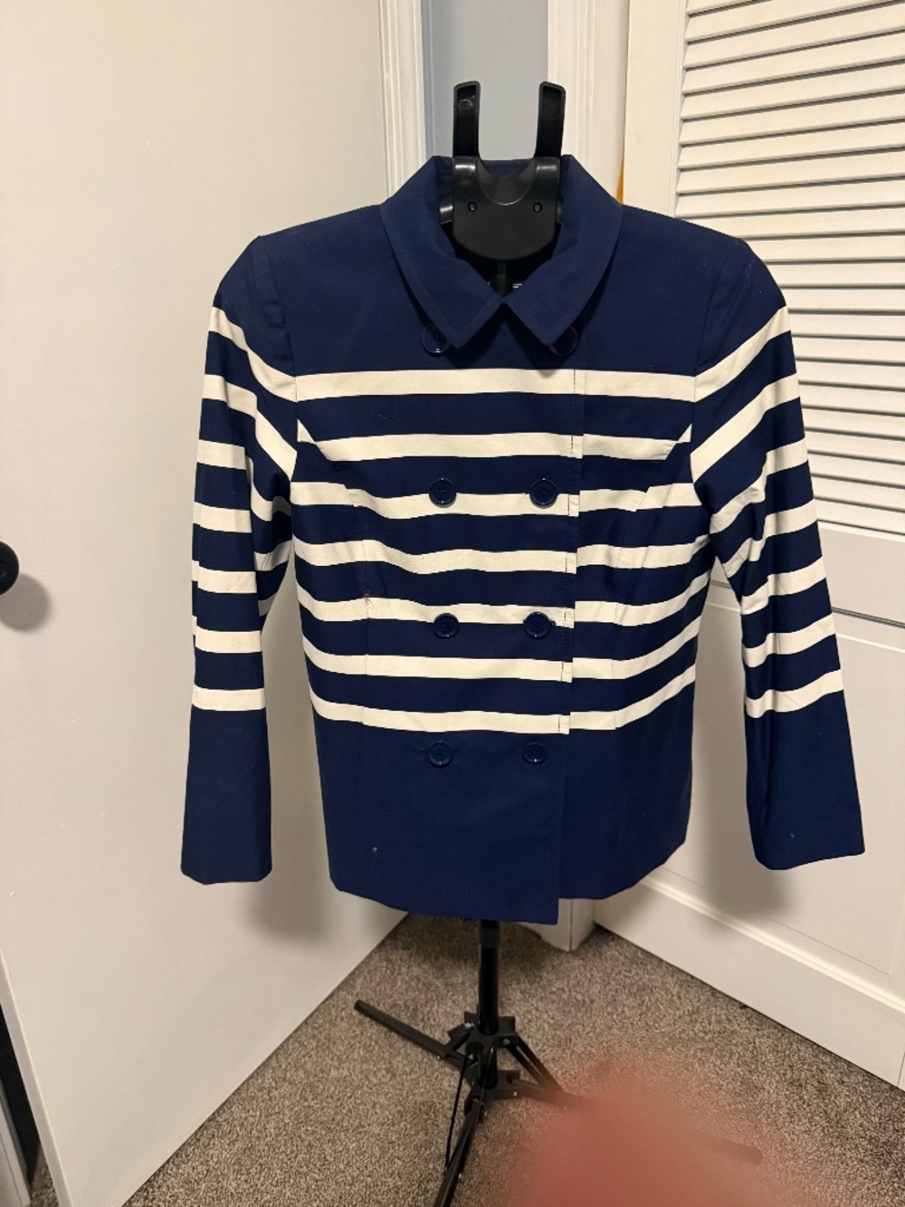 Talbots Petite Striped Blazer / Jacket